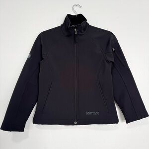 Marmot Gravity Jacket Women’s XS Black M1 Softshell Zip‎ Up Windproof Outdoor
